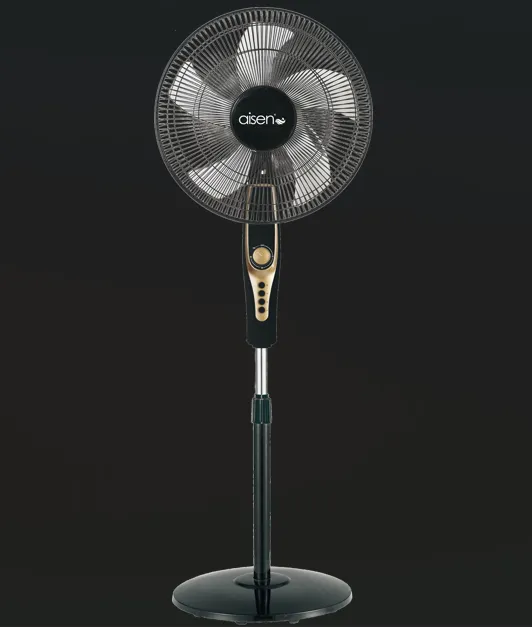 Aisen Stand Fan Premium 75W Black&Gold 16" (ANSF40A76)